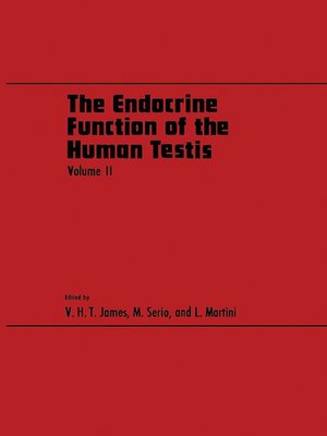 cover image of The Endocrine Function of the Human Testis